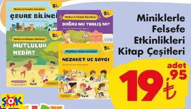 MİNİKLERLE FELSEFE ETKİNLİKLERİ KİTAP ÇEŞİTLERİ